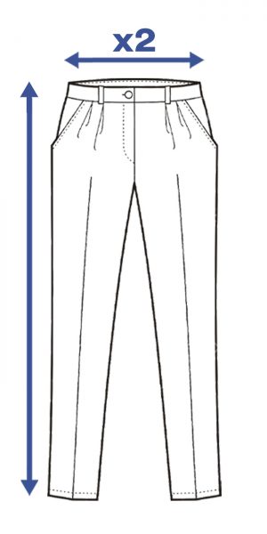 SIZE CHART Sardina di mare (PANT+)