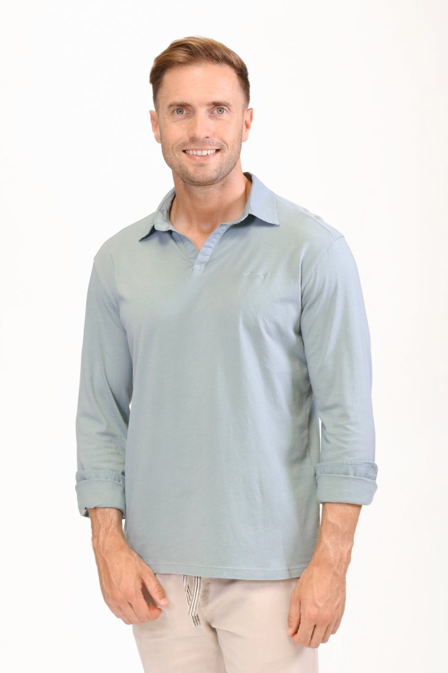 POLO ML COTONE